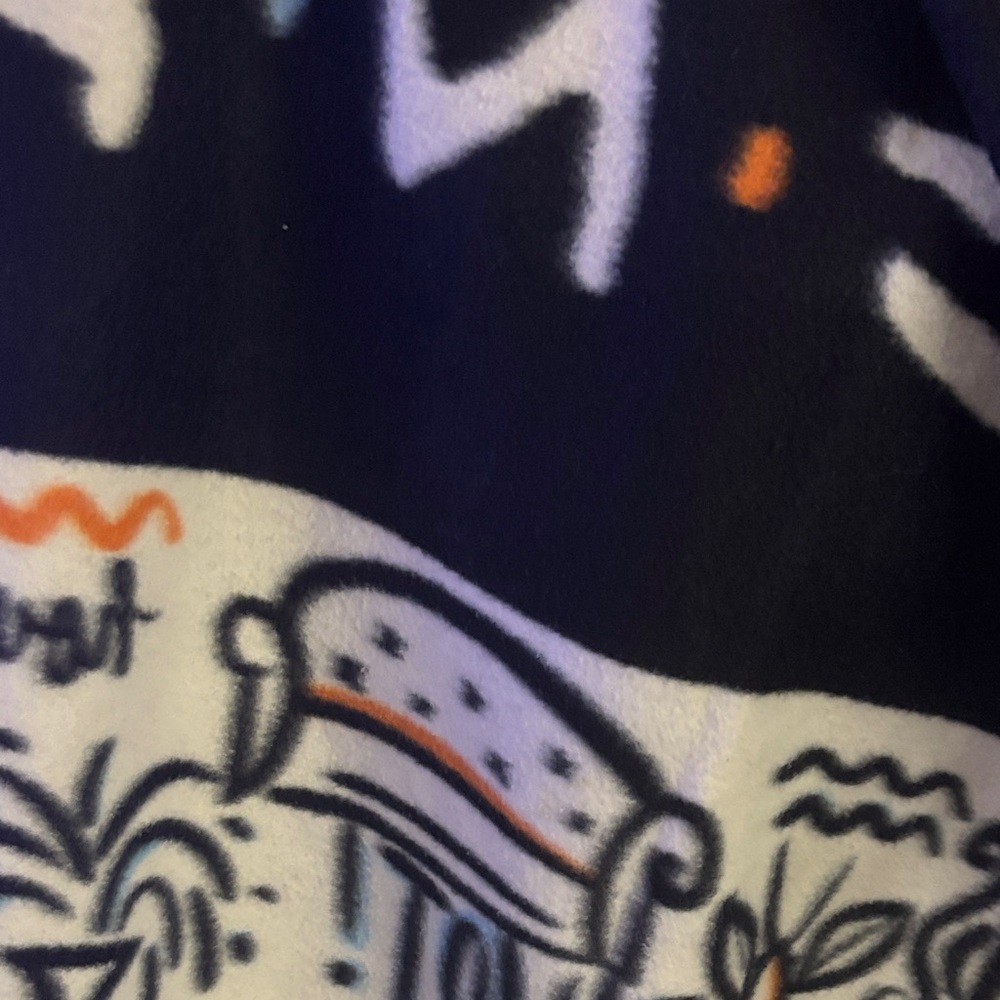 Friends thin fleece blanket